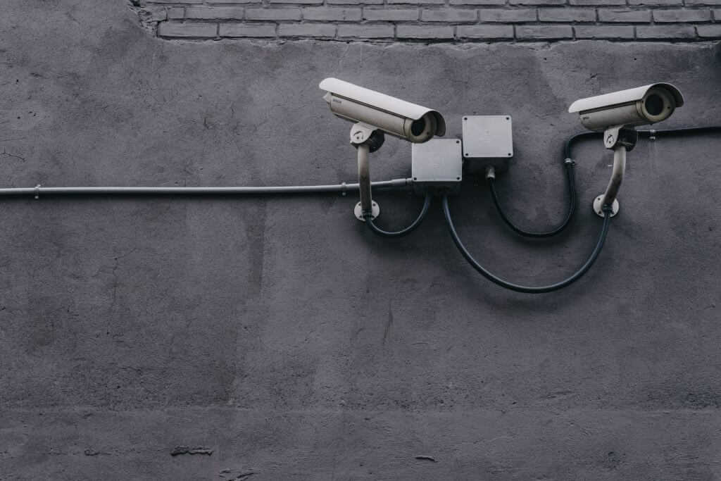security cameras connected using structured cabling solutions